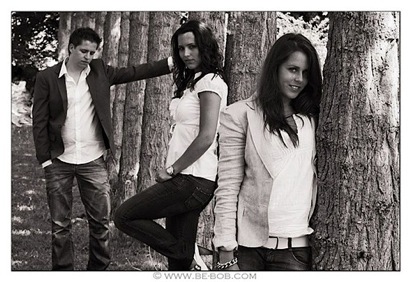 Jeffrey, Lisa en Melanie